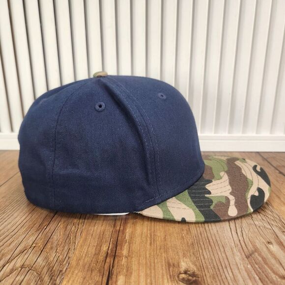 KBethos Boobie Shack Snapback Hat Cap Blue Green Camouflage Adjustable Casual - Picture 4 of 10